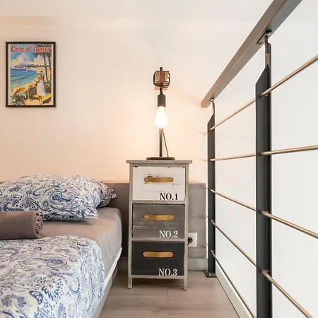 شقة Unique 2 Biens En 1, Clim, Moderne, A 300m نيس