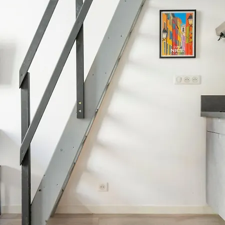 Apartamento Unique 2 Biens En 1, Clim, Moderne, A 300m Niza
